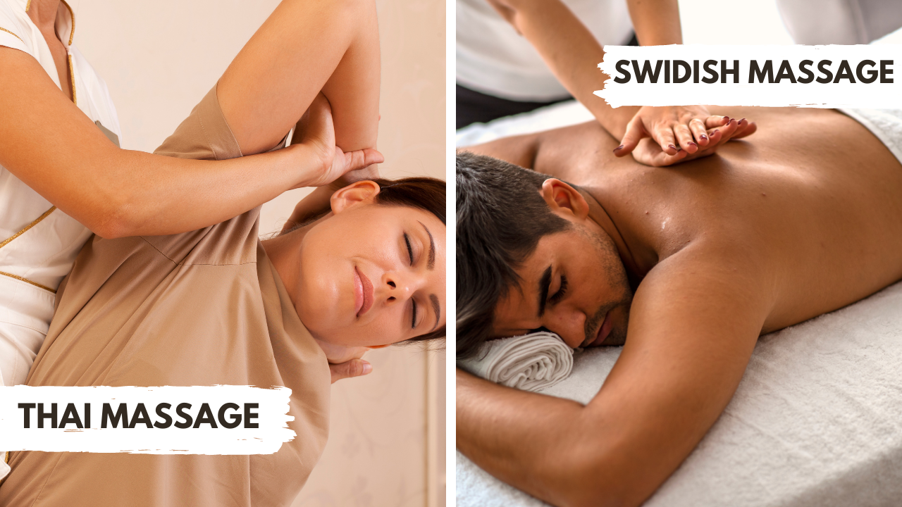 Thai Massage Image and Swidish Massage Image
